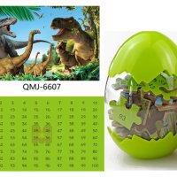 Пъзел с динозаври – 100 части , снимка 4 - Игри и пъзели - 42872487