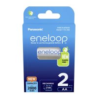 Издръжливи акумулатрони батерии Panasonic Eneloop HR06 AA 2000mAh 1.2V, снимка 3 - Къмпинг осветление - 40279085