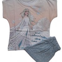 Лятна пижама за момиче Disney Frozen, снимка 1 - Детски пижами - 39681711