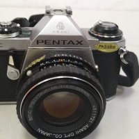 Фотоапарат Pentax ME с обектив SMC PENTAX-M 1:1.7 50mm, снимка 3 - Фотоапарати - 34533118