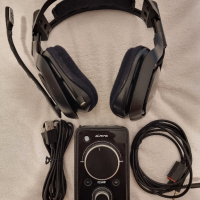 Гейминг комплект Astro - A40 + MixAmp , черен , снимка 1 - Друга електроника - 44660086