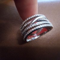 Сребърен пръстен с печат, снимка 5 - Пръстени - 35411971