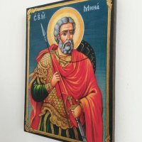 Икона на Свети Мина , различни изображения , icona Sveti Mina, снимка 3 - Икони - 13262321