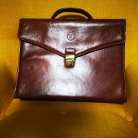 Луксозна италианска чанта от естествена кожа GIUDI, снимка 1 - Чанти - 44927307