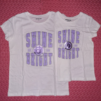 Промо!Блузки за мама и дъщеря 100% био памук!, снимка 11 - Детски Блузи и туники - 36553675