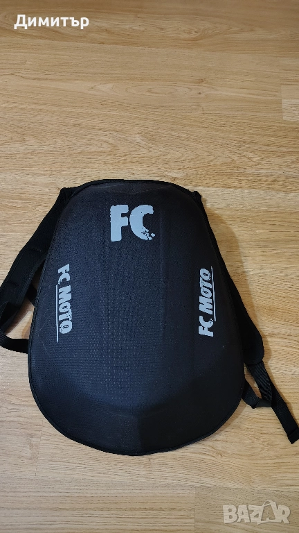 Мото раница, аеродинамична, твърда, FC Moto, снимка 1