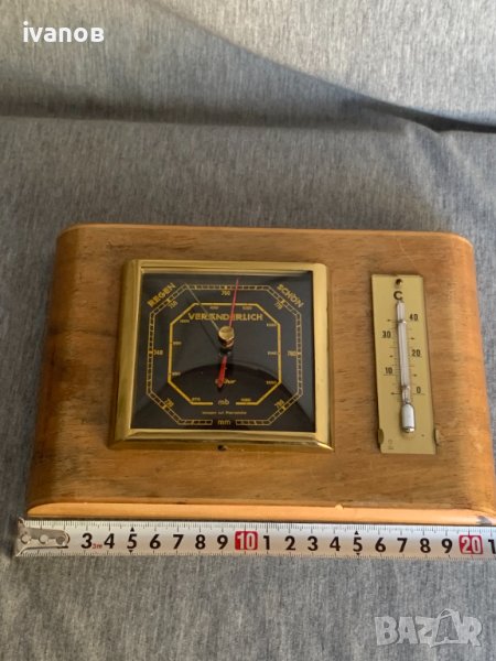 барометър и термометър , снимка 1