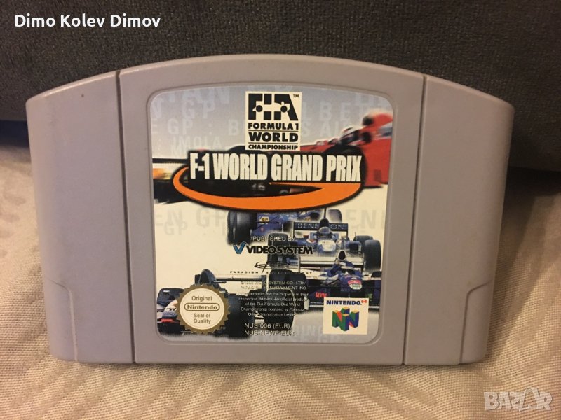 F1 Grand Prix Nintendo 64, N 64, N64, снимка 1