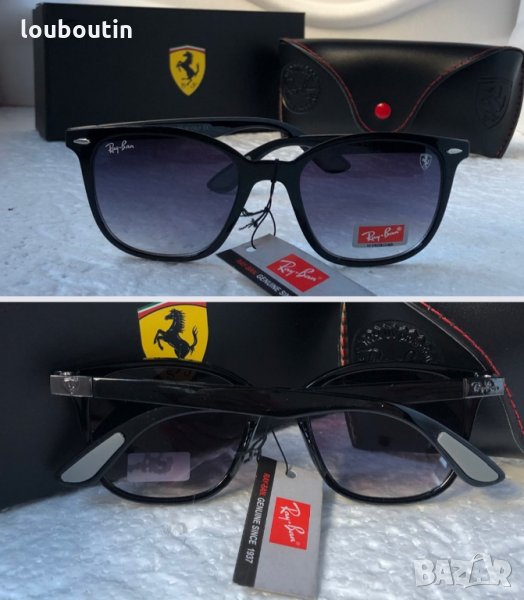 Ray-Ban RB4297 SCUDERIA FERRARI унисекс слънчеви очила дамски мъжки, снимка 1