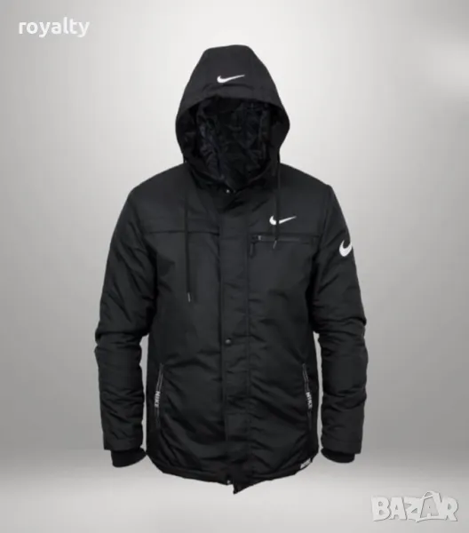 Nike мъжко черно зимно яке , снимка 1