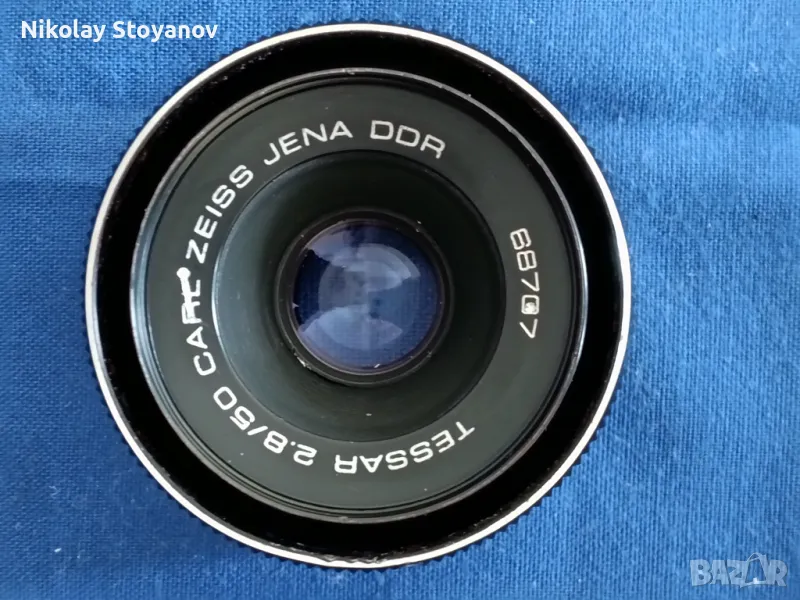 Обектив Tessar 2,8/50 mm. Carl Zeiss Jena, снимка 1