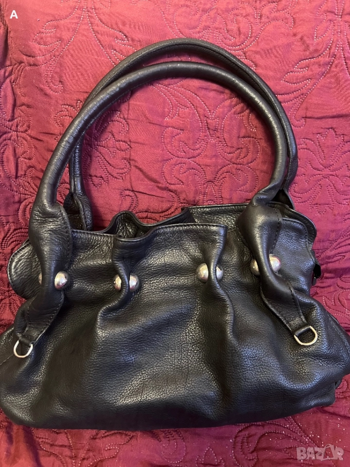 Дамска чанта естествена кожа , снимка 1
