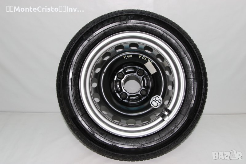 Резервна гума Volvo V40 (1995-2005г.) Волво V 40 / 67.1 / 4x114.3 / 15 цола / джанта, снимка 1
