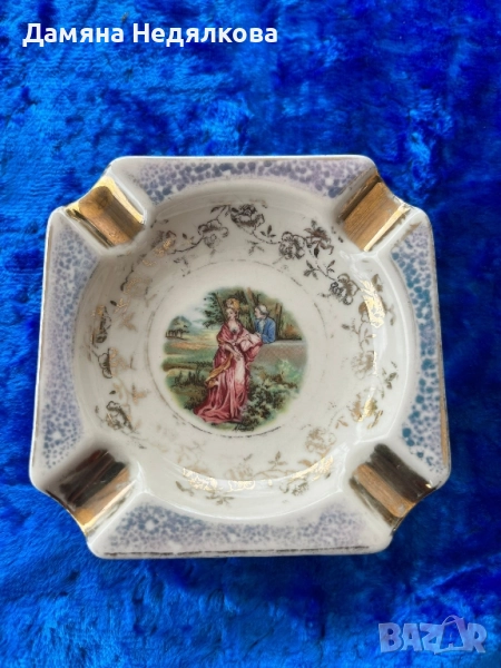 красив винтидж пепелник, снимка 1