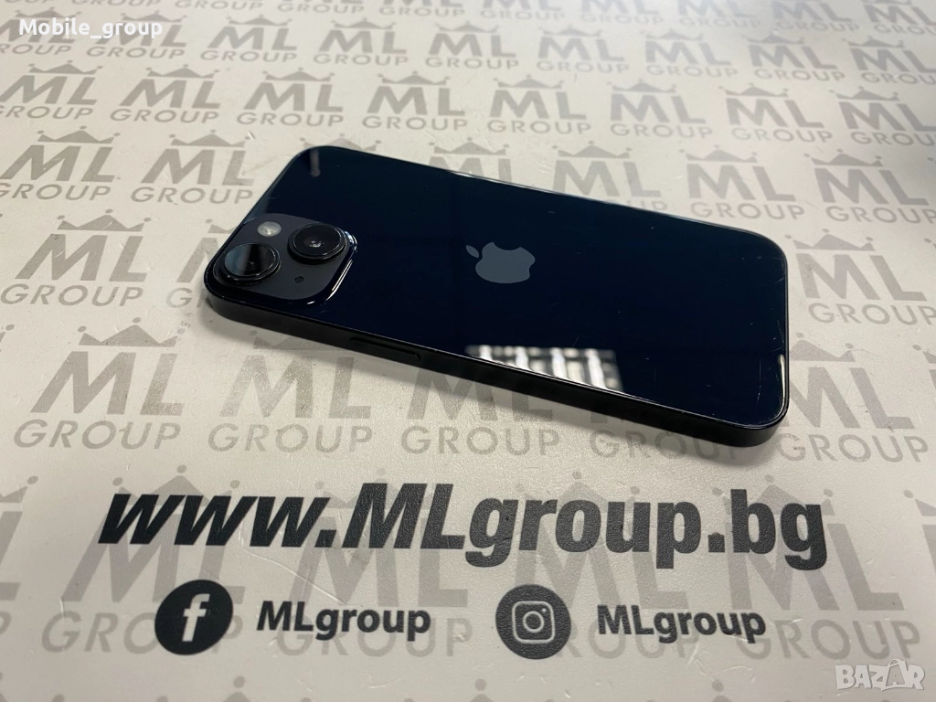 #MLgroup предлага iPhone 14 128GB Midnight 86%, втора употреба, снимка 1
