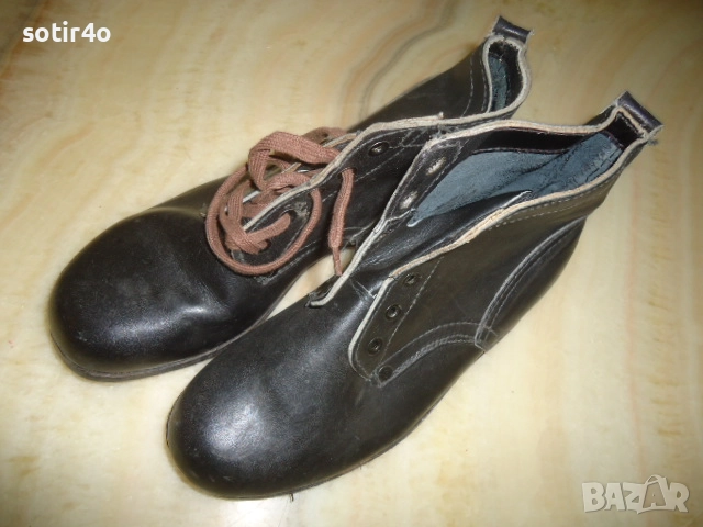 WW2,  военни обувки цинтове 42 номер., снимка 1