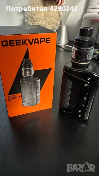 Geekvape Aegis Legend 5 Black Малко Използвана, снимка 1