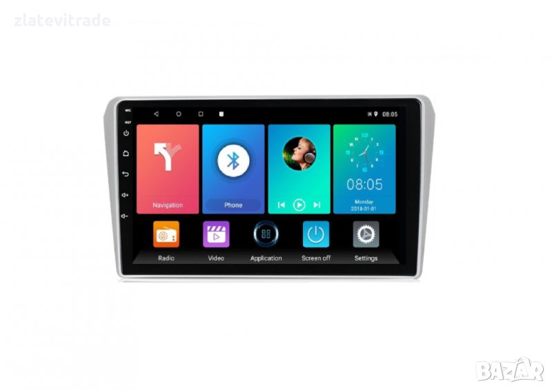 TOYOTA AVENSIS T25 2002-2008 - 9'' Андроид Навигация Android, снимка 1