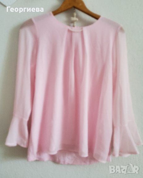 Красива блуза в нежен розов цвят , снимка 1