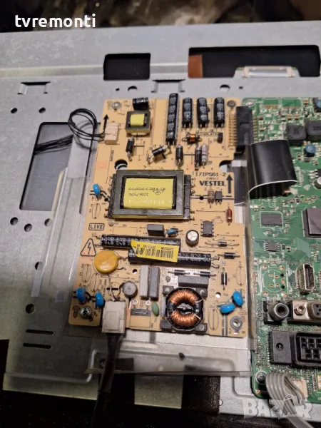 POWER BOARD , 17IPS61-2,230312 for 22inc DISPLAY HT215F01-100 for CROWN 22911, снимка 1