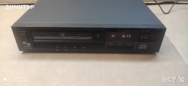 CD player schneider cdp 7200, снимка 1