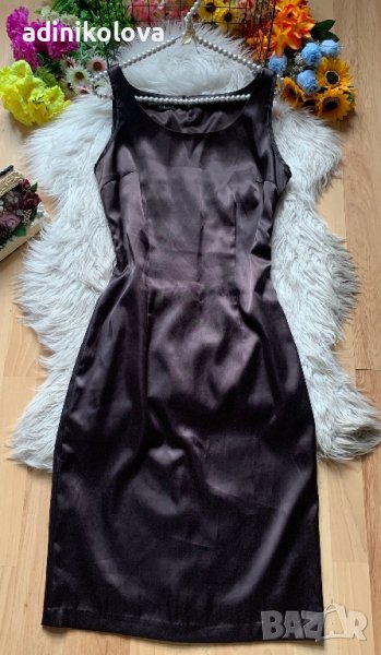 Сатенена рокля VILA, снимка 1