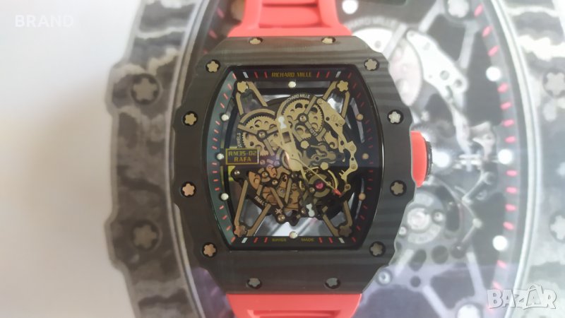Уникален RICHARD MILLE Rafael Nadal RM35-02 TPT® механичен клас 6А+, снимка 1