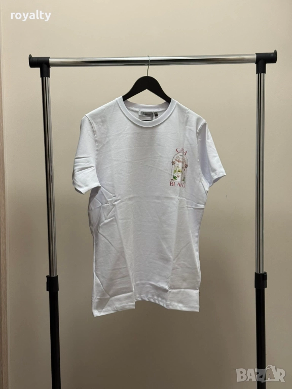 Casa Blanca Бяла Мъжка Тениска , снимка 1