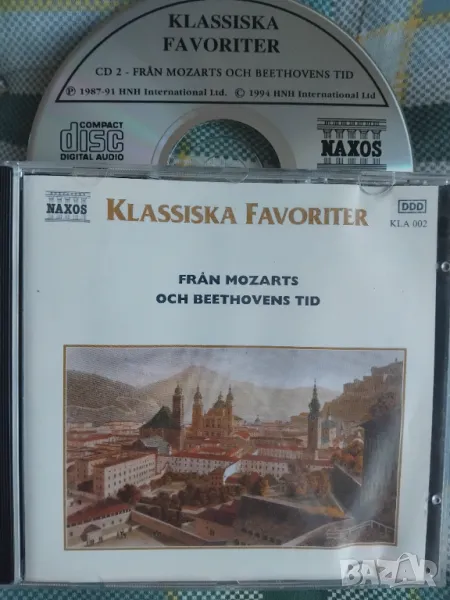  Klassisia Suosikkisävelmiä CD 2 – Mozartin Ja Beethovenin Aikakaudelta - оригинален диск музика, снимка 1