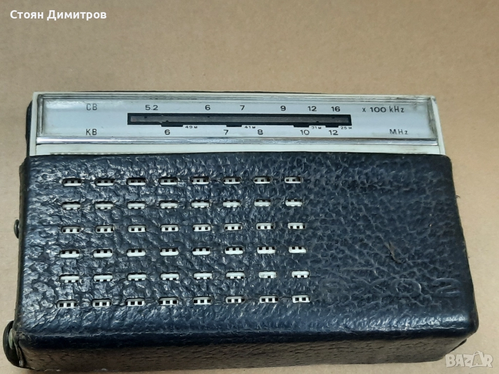 Български ретро радиоприемник Ехо-2 , снимка 1