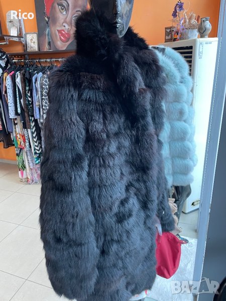 Палто Естествен Косъм Катерица, снимка 1