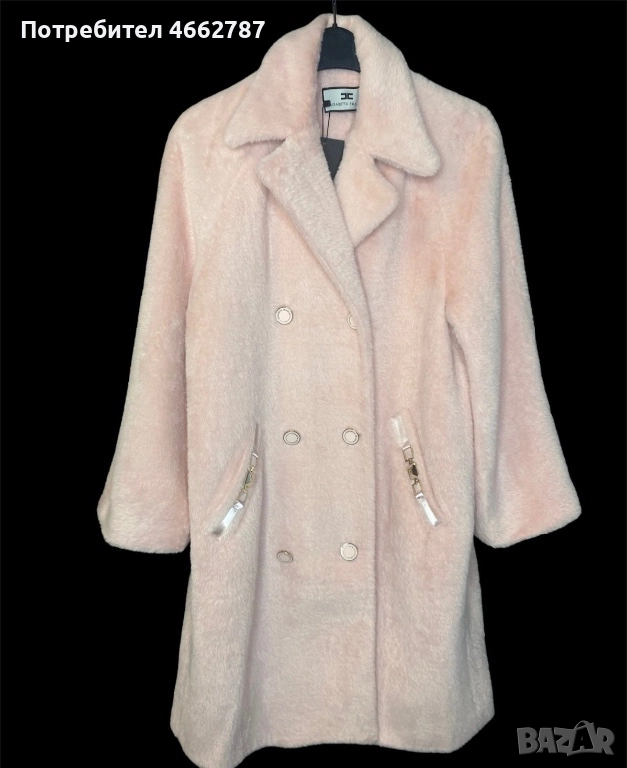 Elisabetta Franchi-Чисто ново дамско палто S/M размер, снимка 1