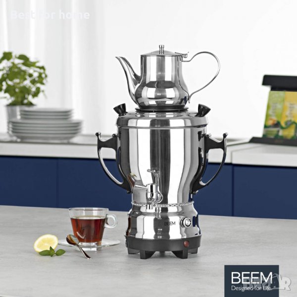 Уред за приготвяне на турски чай/ самовар BEEM, снимка 1