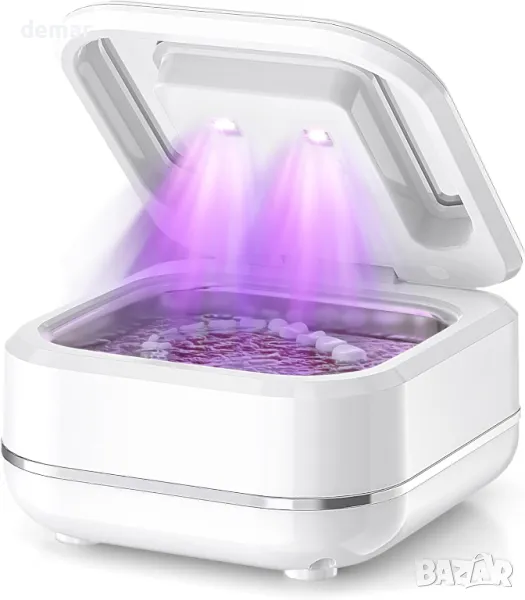 Ултразвуков почистващ апарат за фиксатори, 42kHz с UV почистване и два режима, снимка 1