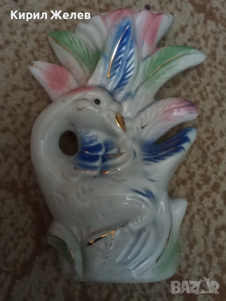 Ваза с риба порцелан 51707, снимка 1