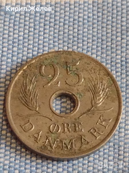 Стара монета 25 йоре 1969г. Кралство Дания за КОЛЕКЦИОНЕРИ 31808, снимка 1