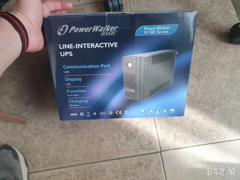 Продавам UPS PowerWalker VI 850 SB чисто нов, снимка 1