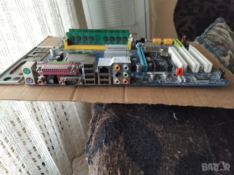 Дънна платка Gigabyte GA-P35-DS3L Socket 775 CPU+FAN+RAM, снимка 1