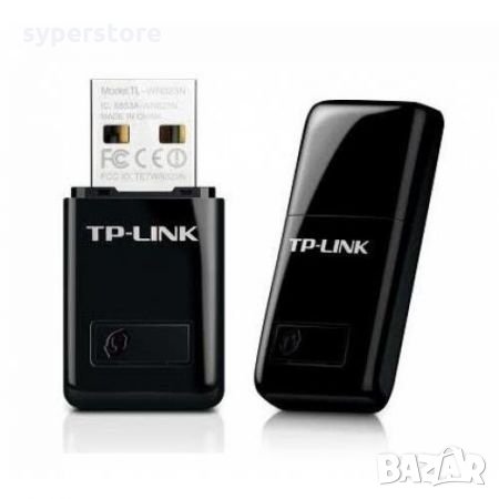 Ланкарта Безжична TP-Link TL-WN823N USB Wireless Lancard 300Mbps безжична скорост в мини размер , снимка 1