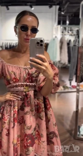 колан от естествена кожа в кутия celine, снимка 1