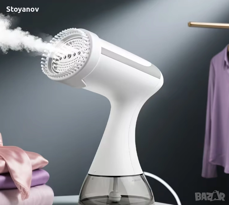 Преносима ръчна парна ютия за дрехи , снимка 1