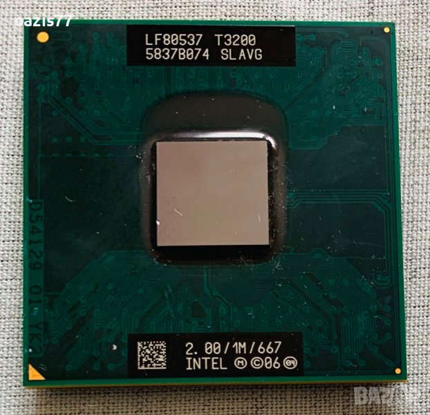 Процесор  Т 9600-2 х 2,8  ghz  ,6  MB cashe, снимка 1