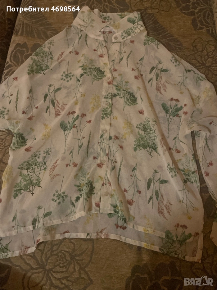 Нежна Риза - Флорална, снимка 1