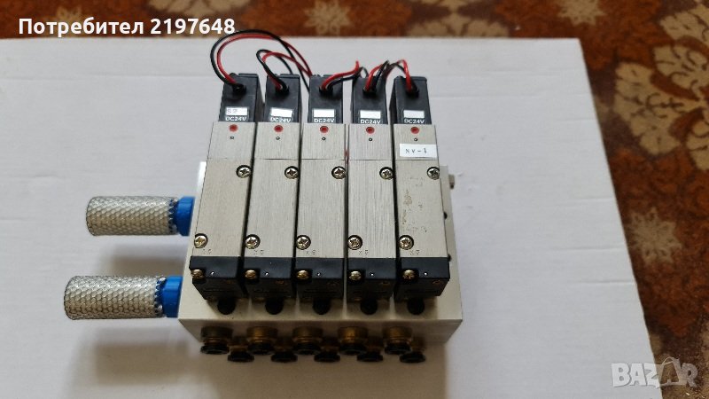 Пневматичен разпределител - 5бр. панел, снимка 1
