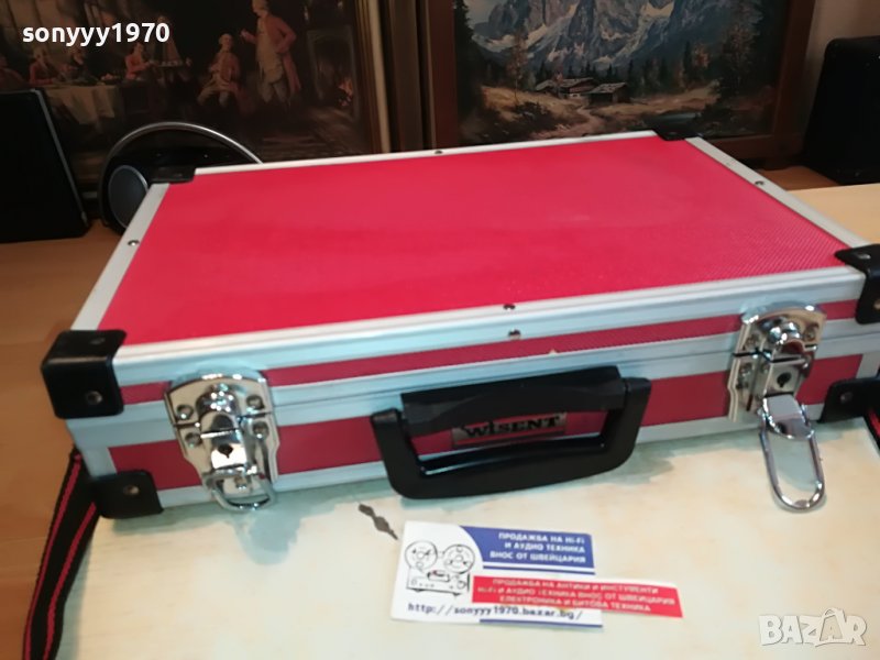 МАРКОВ АЛУМИНИЕВ КУФАР ЗА АУДИО ИЛИ ДР М0403231701, снимка 1