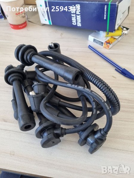 HYUNDAI ACCENT-(1-2-3) COUPE (GK-RD) 1.5-1.6CC 16V КАБЕЛИ ЗА СВЕЩИ КОРЕЯ , снимка 1