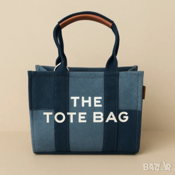Дамска чанта тип „Tote Bag“ , деним, снимка 1