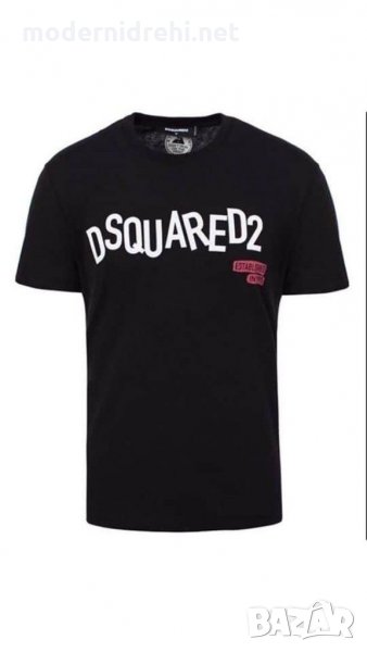 Мъжка тениска Dsquared2 чернна, снимка 1