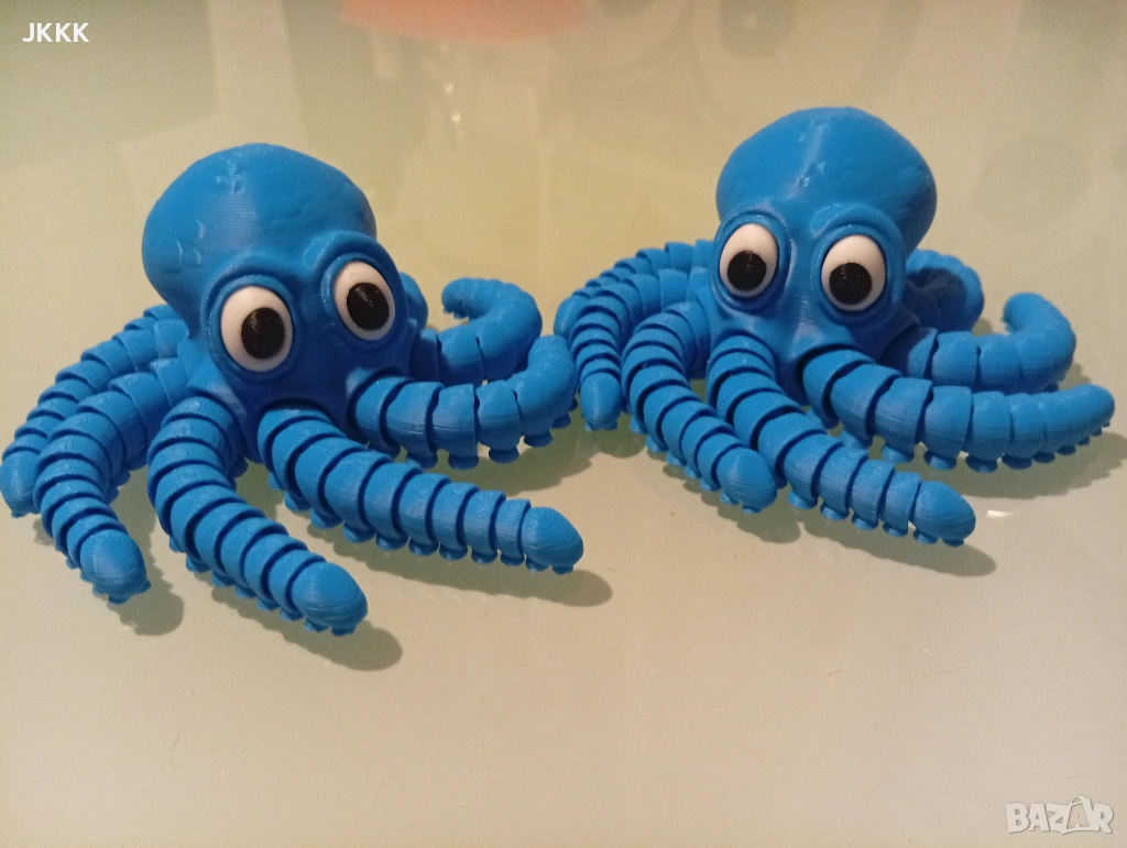 3D октоподи с подвижни пипала , снимка 1