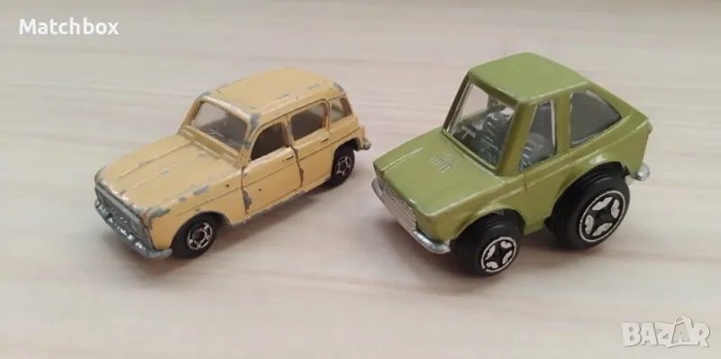 Polistil 1/64 Renault 4 Fiat 127, снимка 1